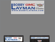 Tablet Screenshot of bobbylayman.com